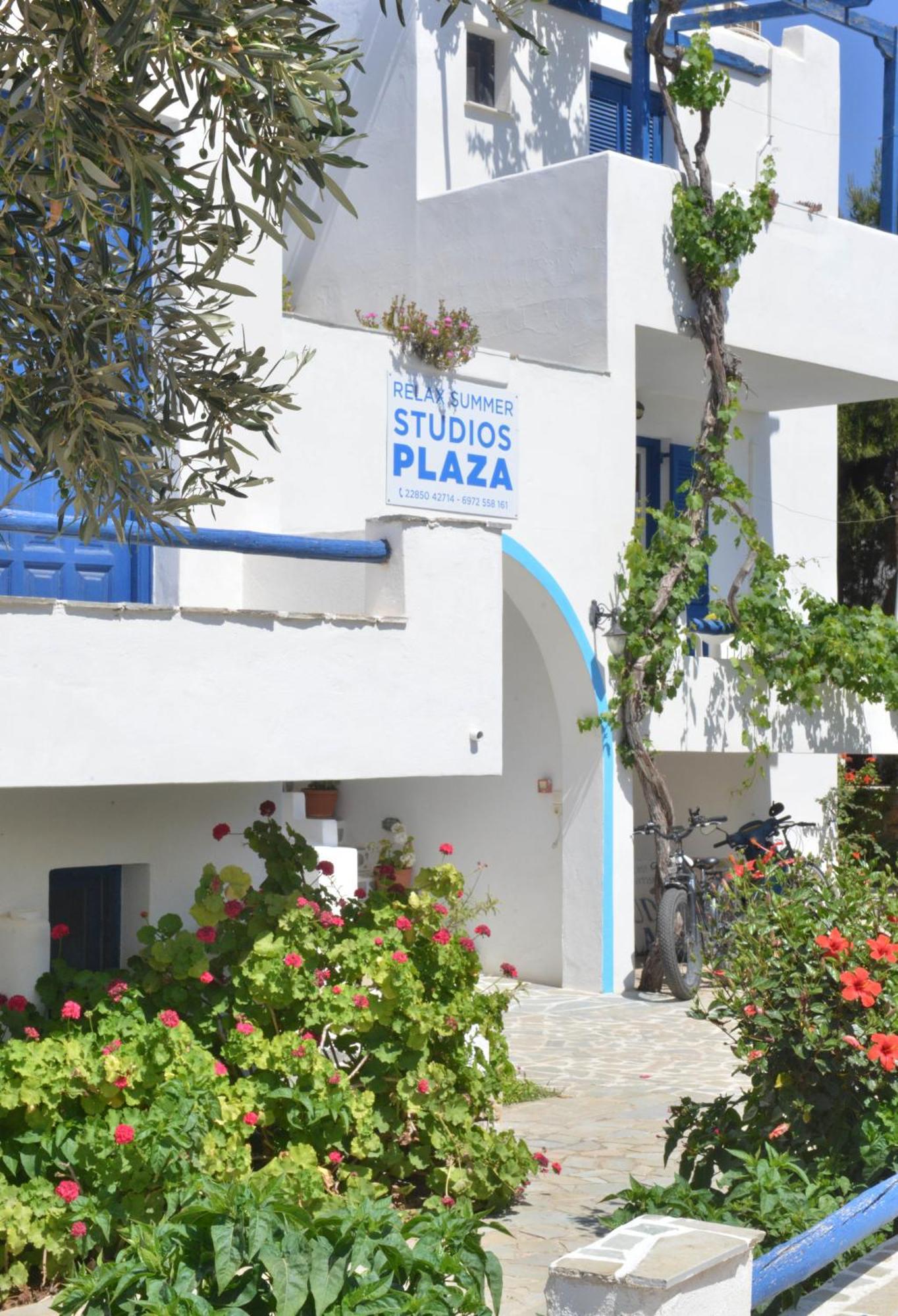 Plaza Studios Agia Anna  Exterior foto